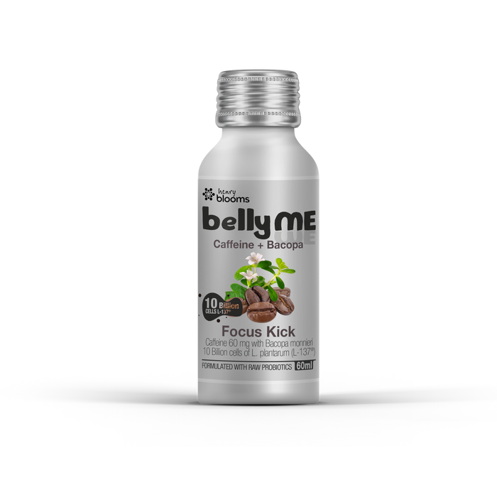 Henry Blooms Belly Me Focus Kick Caffeine + Bacopa 60ml.