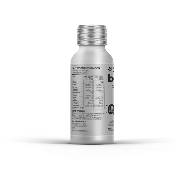Henry Blooms Belly Me Focus Kick Caffeine + Bacopa 60ml.