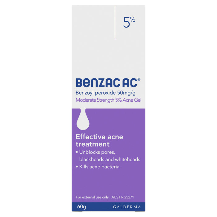 Benzac AC 5% Gel 60g