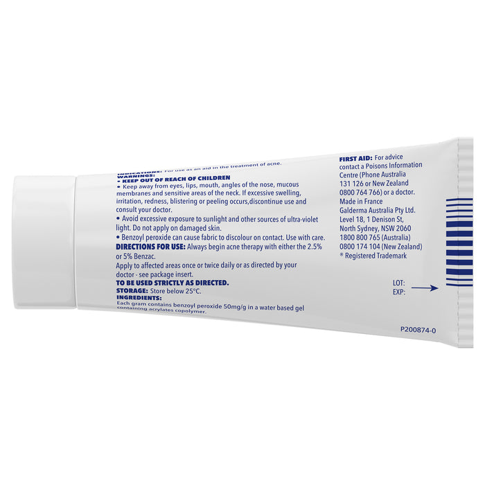 Benzac AC 5% Gel 60g