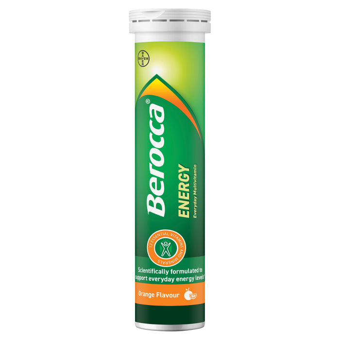Berocca Energy Orange Effervescent Tablets 45