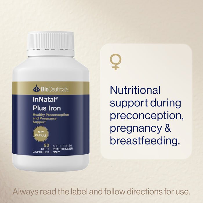 Bioceuticals Innatal Plus Iron 90 Capsules
