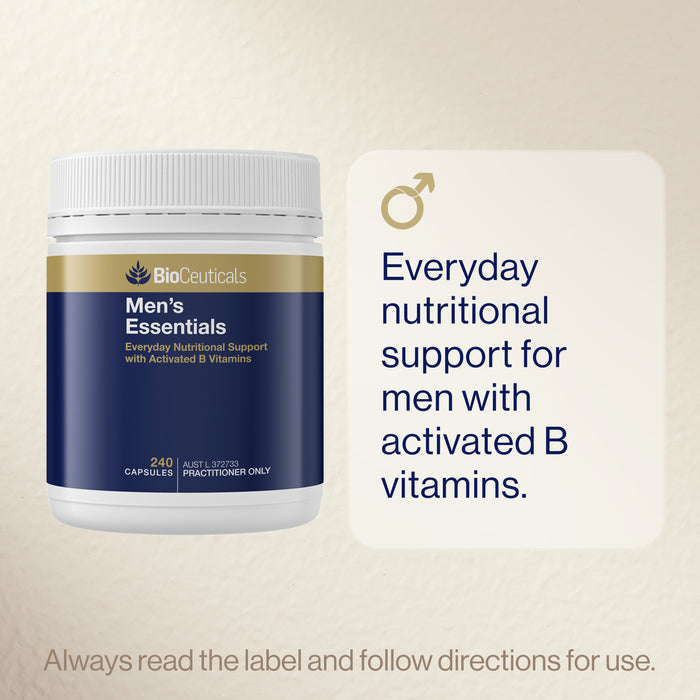 Bioceutioticals Mens Essentials 240 Capsules