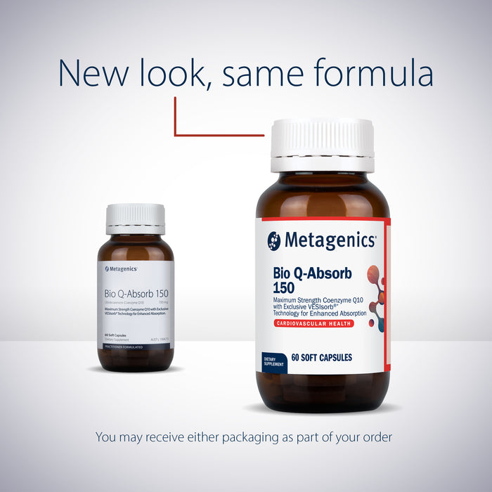 Metagenics Bio Q-Absorb 150 60 Capsules.