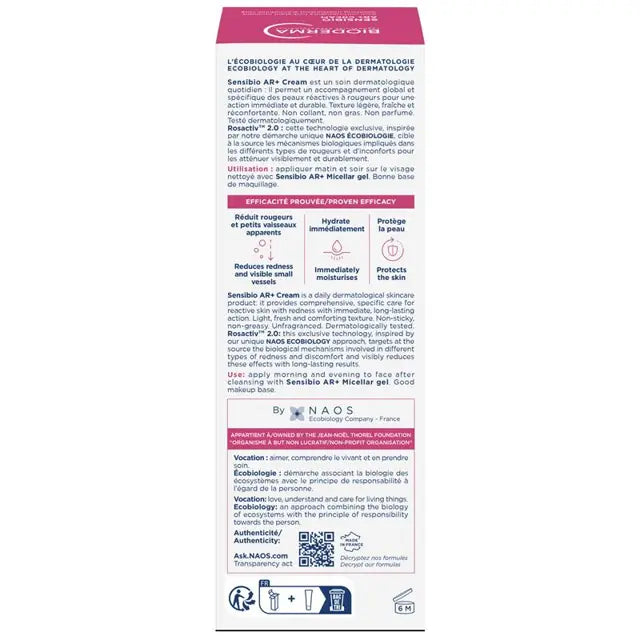 Bioderma Sensibio AR+ Anti Redness Cream 40ml