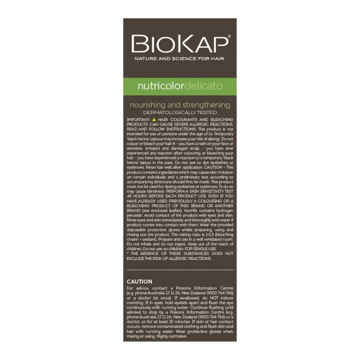 Biokap Nutricolor Delicato 5.34 Honey Chestnut