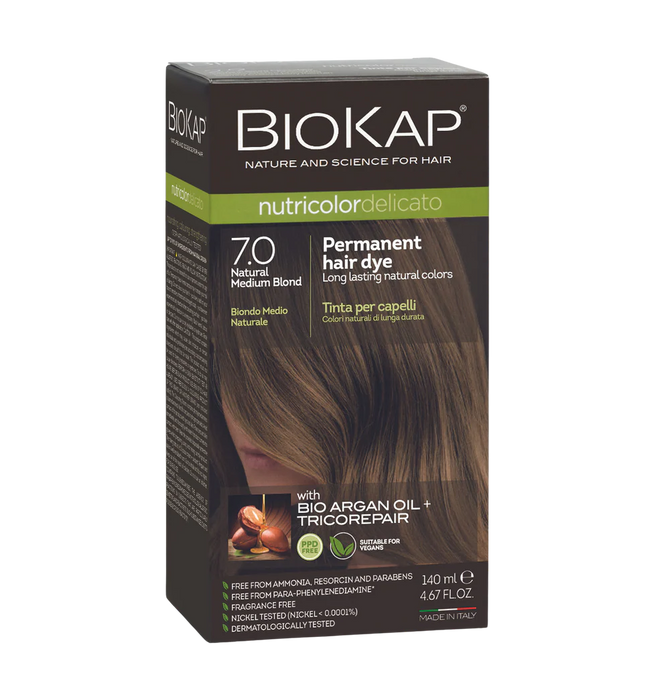 Biokap Nutricolor Delicato 7.0 Natural Medium Blond