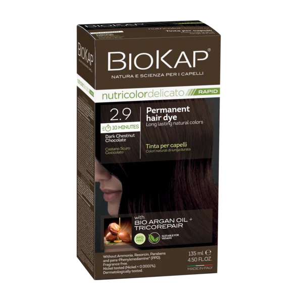 Biokap Nutricolor Delicato Rapid 2.9 Dark Chestnut Chocolate