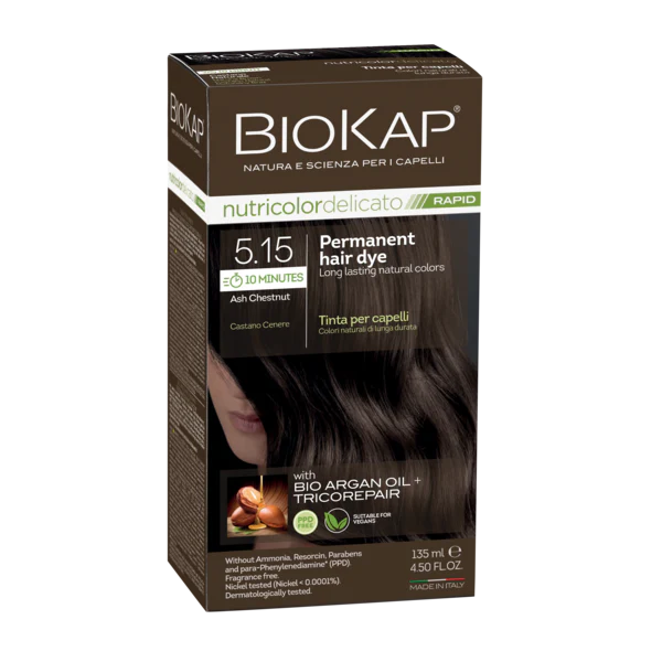 Biokap Nutricolor Delicato Rapid 5.15 Ash Chestnut
