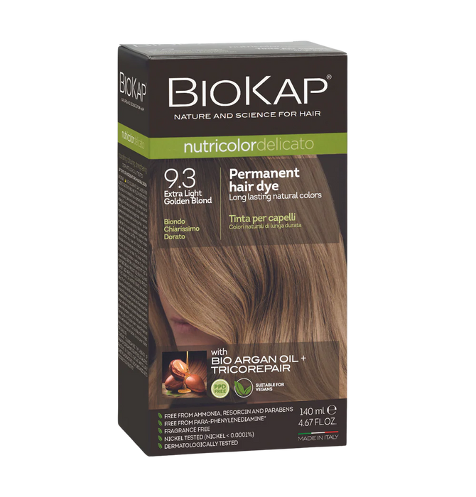 Biokap Nutricolor Delicato 9.3 Extra Light Golden Blond