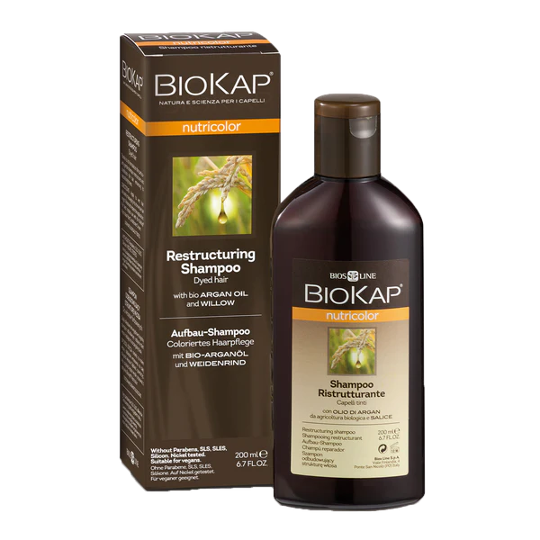 Biokap Nutricolor Restructuring Shampoo 200ml.
