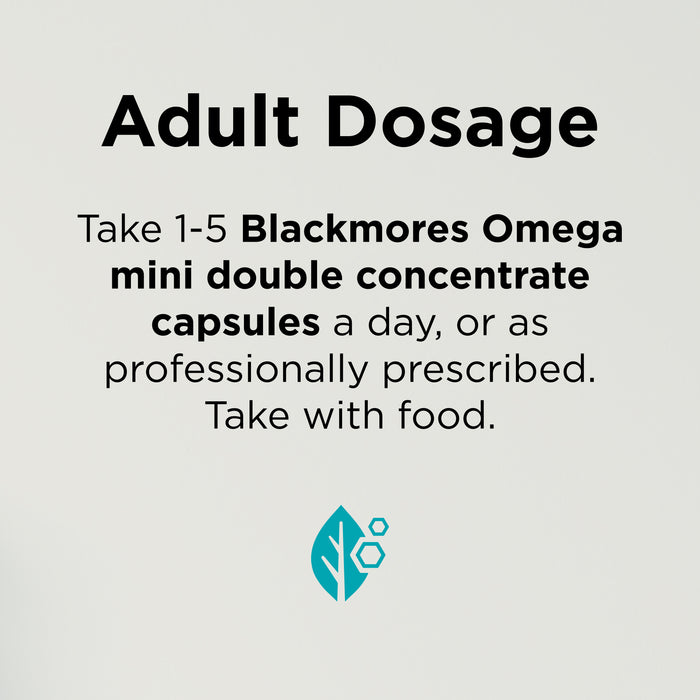 Blackmores Omega Mini Double Concentration 200 Capsules