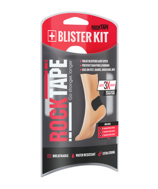 Rocktape Blister Kit Black.