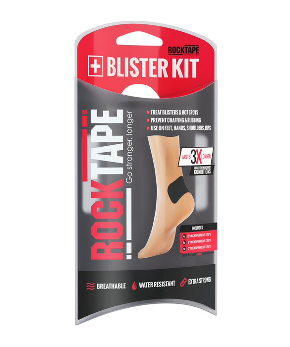 Rocktape Blister Kit Black.