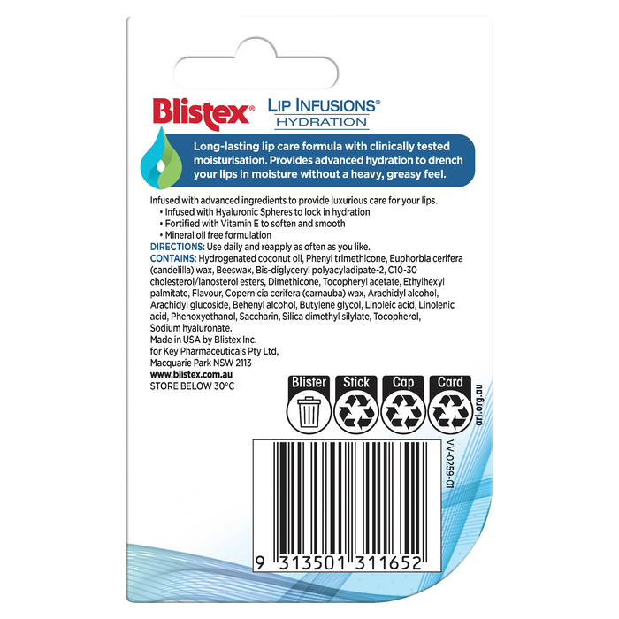Blistex Lip Infusion Hydration 3.7g