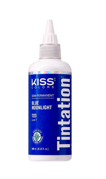 Kiss Tintation Hair Colour Blue Moonlight 148ml