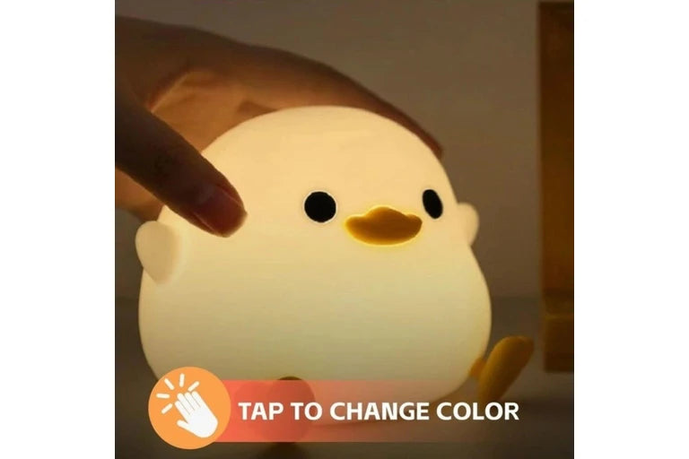 Brillar Kids Squishy Color Changing Night Cute Duck