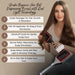 Soodox Organic Hair Oil Dispensing Brush Pink.