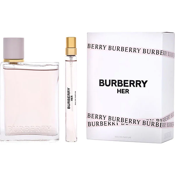 Burberry Her 2 Piece Gift Set 100ml EDP + 10ML EDP