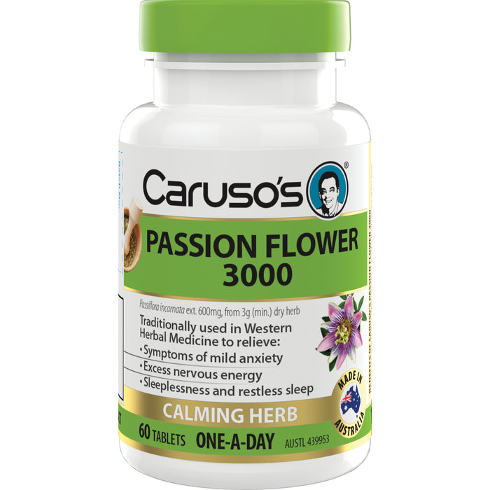 Caruso's Passion Flower 3000 Tablets 60