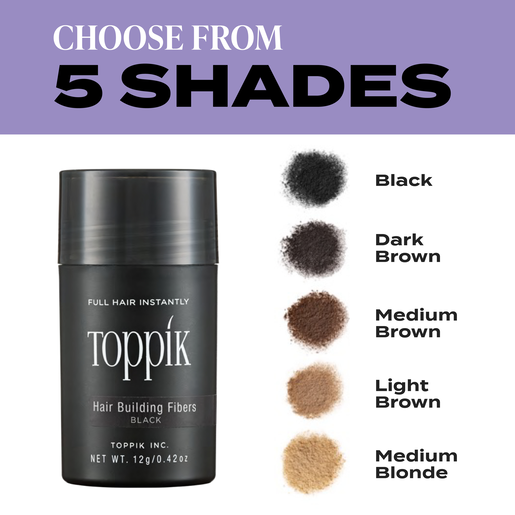 Toppik Fibers Light Brown 12g