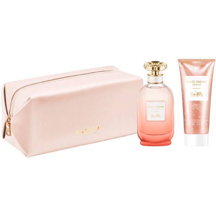 Coach Dreams Sunset 3-Piece 90ml Eau de Parfum Gift Set for women