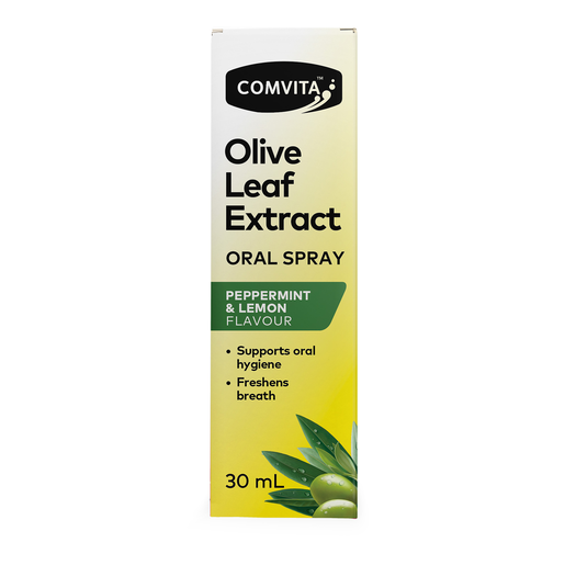Comvita Olive Leaf Extract Oral Spray Peppermint & Lemon 30ml