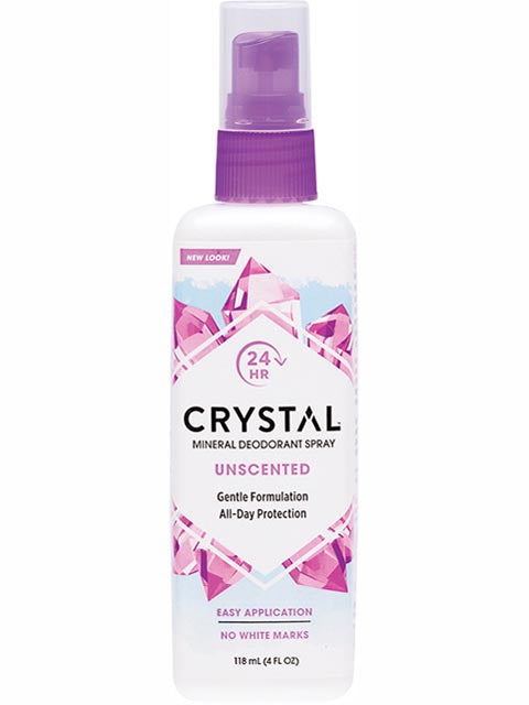 Crystal Deodorant Spray Unscented 118ml