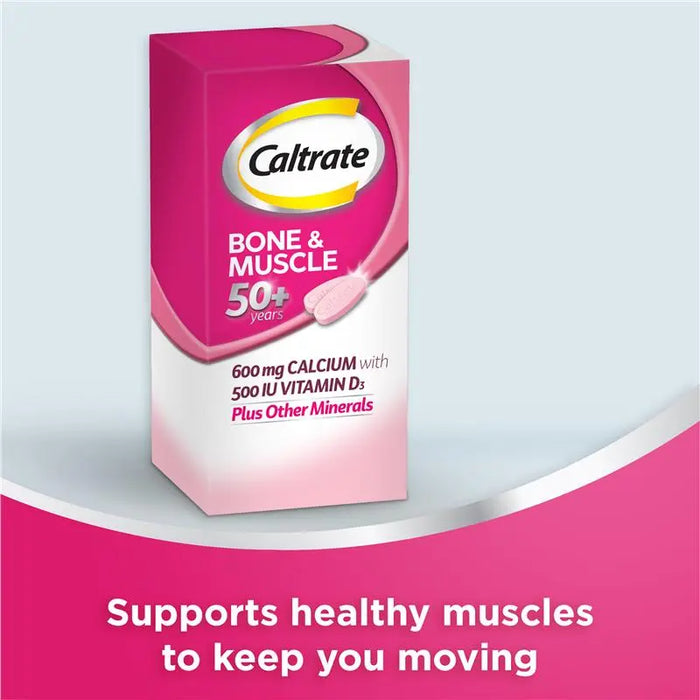 Caltrate Bone & Muscle 50+ Tablets 100