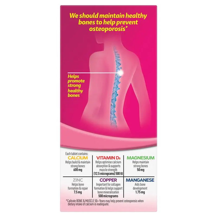 Caltrate Bone & Muscle 50 + Tablets 60