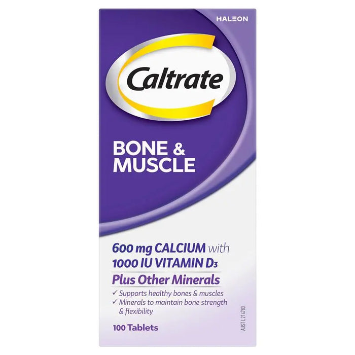 Caltrate Bone & Muscle Health Tablets 100