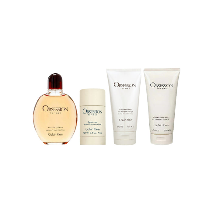 Calvin Klein Obsession 4 Piece EDT Gift Set