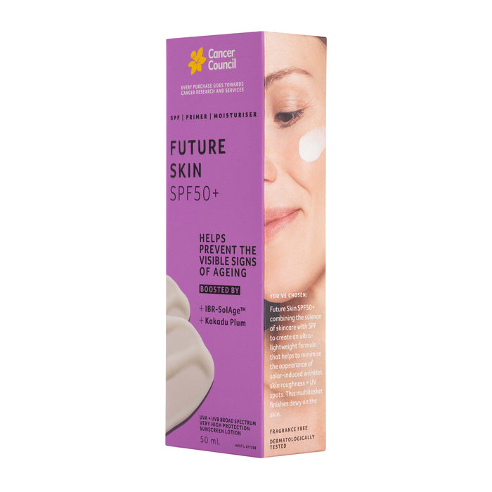 Cancer Council Future Skin SPF50+ Sunscreen Lotion 50ml