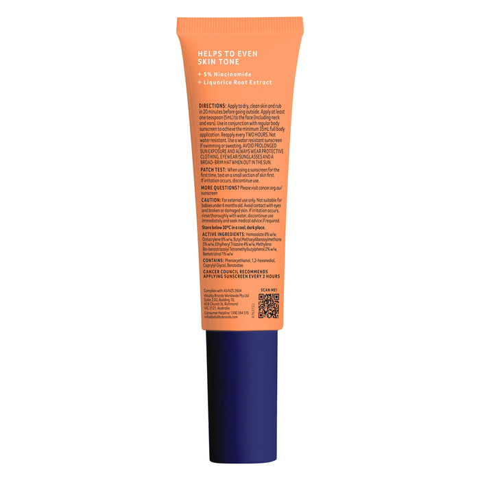 Cancer Council Radiance Boost SPF50+ 50ml