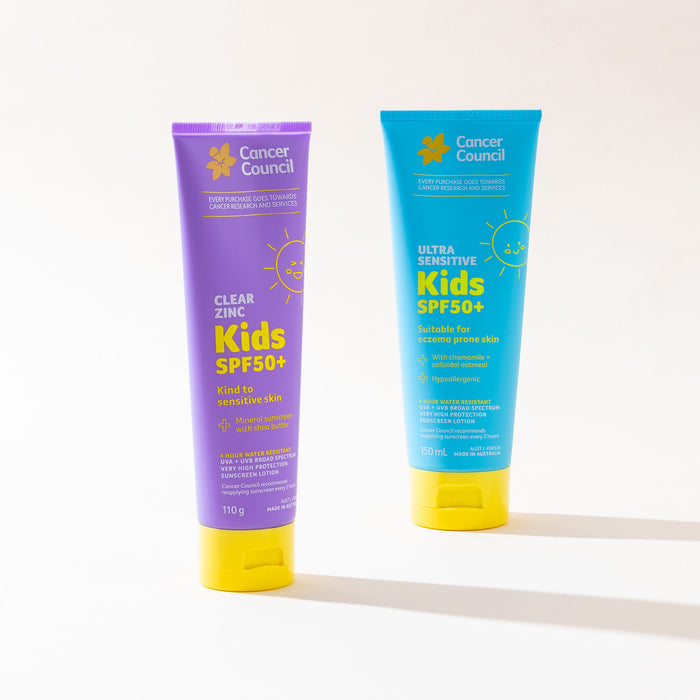 Cancer Coucil Uncented Sensitive Kids SPF50+ 150ml