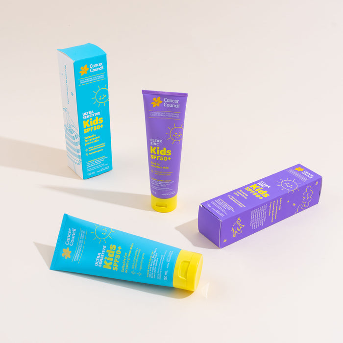 Cancer Coucil Uncented Sensitive Kids SPF50+ 150ml