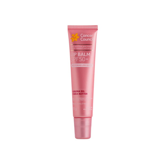 Cancer Council Lip Balm Spf50+ Watermelon Glow 15g