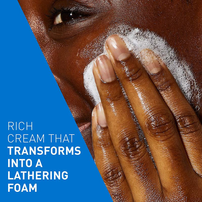 CeraVe Hydrating Cream-to-Foam Cleanser 236ml.