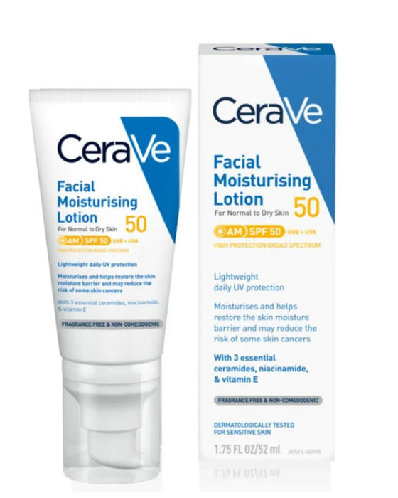 CeraVe Facial Moisturising Lotion SPF 50 52ml