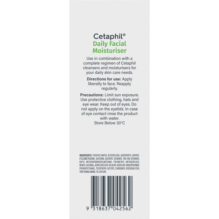 Cetaphil Daily Facial Mosturiser 118ml