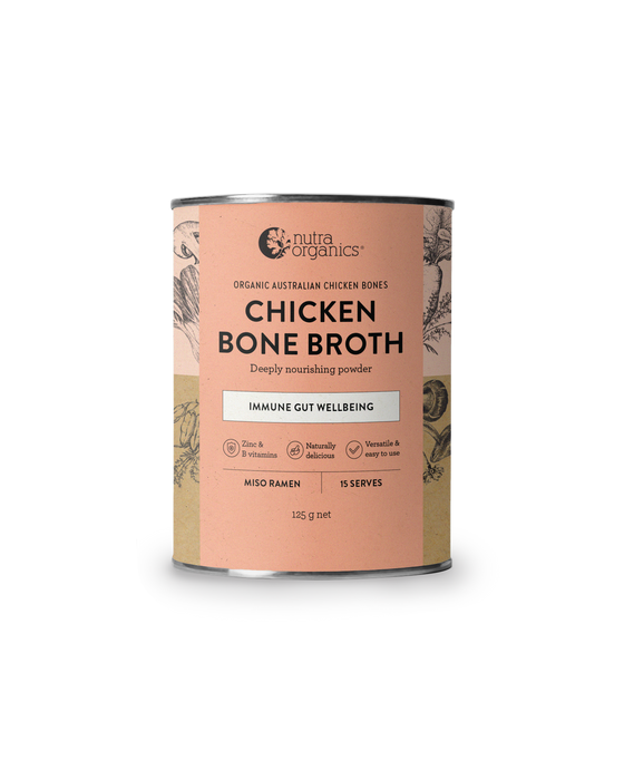 Nutra Organics Chicken Bone Broth Miso Ramen 125g