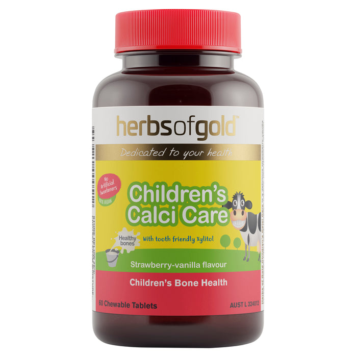 Herbs Of Gold Children's Calci Care 60 Chewable Tablets
