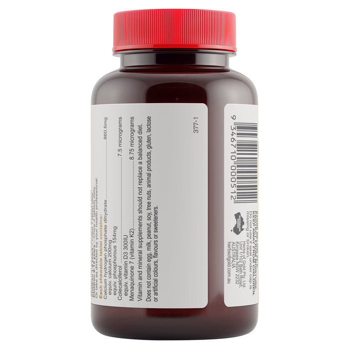 Herbs Of Gold Children's Calci Care 60 Chewable Tablets