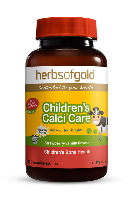 Herbs Of Gold Children's Calci Care 60 Chewable Tablets