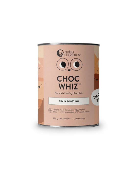 Nutra Organics Kids Choc Whiz 125g