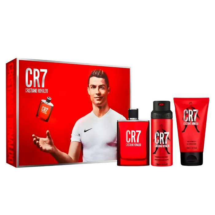 Cristiano Ronaldo CR7 Edt 100ml+Shower Gel 150ml & Fragrance 150ml