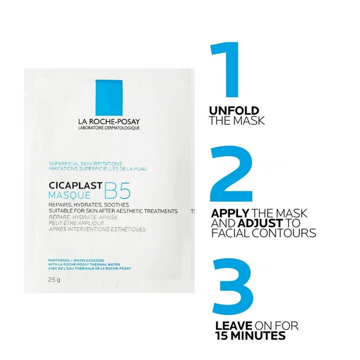 La Roche-Posay Cicaplast B5 Masque 25g 5 Pack