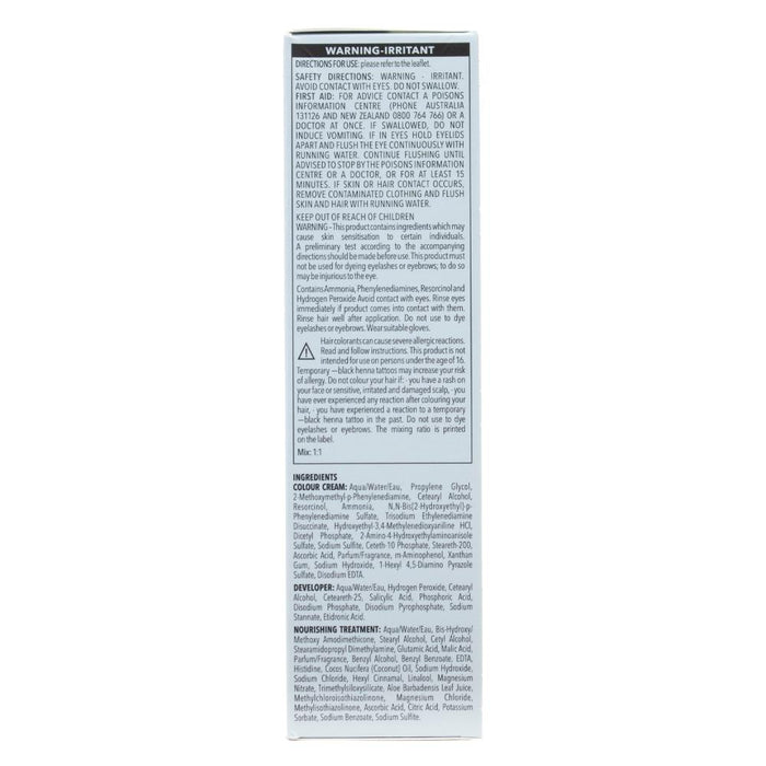 Clairol Professional Permanent Colour Cream Colour Studio 2/0 Midnight Black