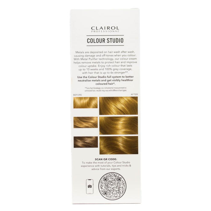 Clairol Professional Permanent Colour Cream Colour Studio 8/1 Cool Chai