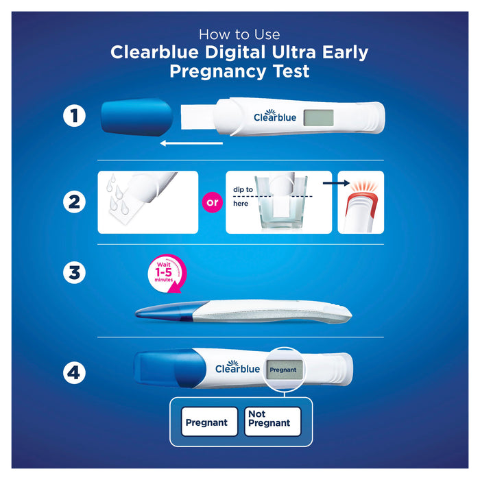 Clearblue Digital Ultra Early Pregnancy 1 Test
